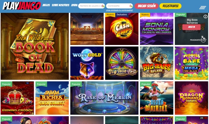 PlayJango Casino online en España