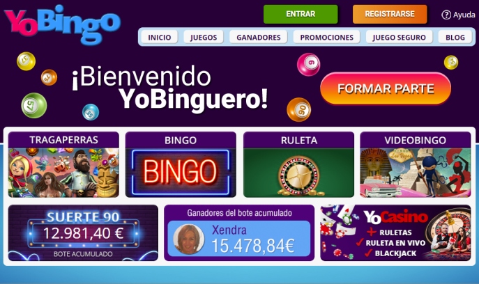 YoBingo Bingo online en España